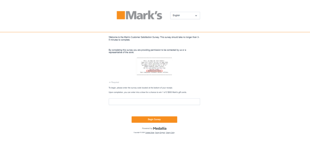 Mark’s Survey